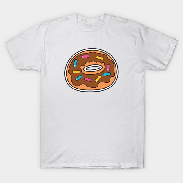 Donut T-Shirt by Green Bean Design